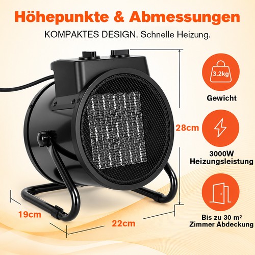 3000w elektrischer ptc - 3000w,