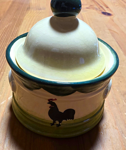 Keramik zuckerdose mit - keramik,