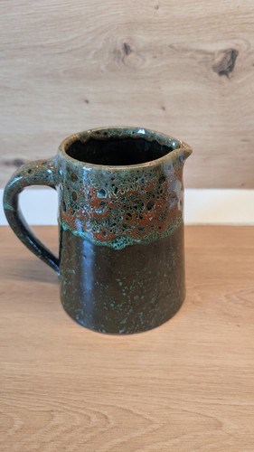 Keramik krug glasiert - krug,