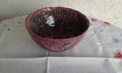 Vintage studiokeramik schale - vintage,