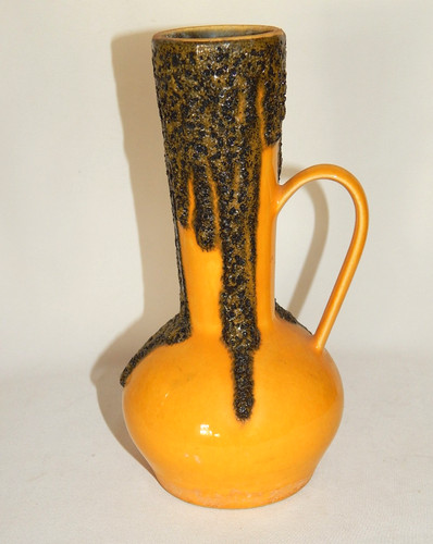 Vase fohr keramik gelb - fohr, /