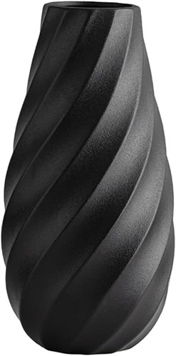 Keramikvase schwarz - keramikvase,