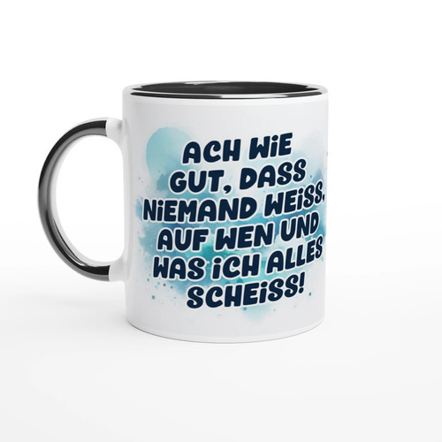 Lustige möwen tasse spruch - tasse,