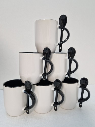 Süblimation tasse mit löffel - tasse,