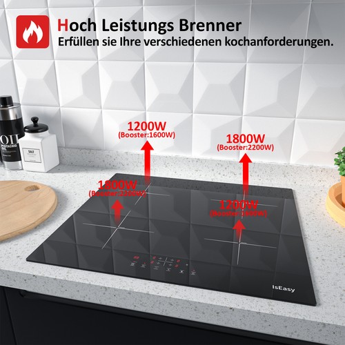 Induktionskochfeld einbau 60cm - induktionskochfeld,